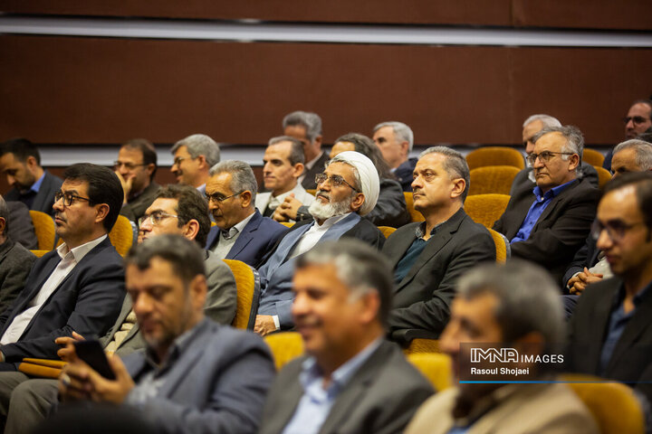 مراسم تکریم و معارفه رئیس دانشگاه اصفهان