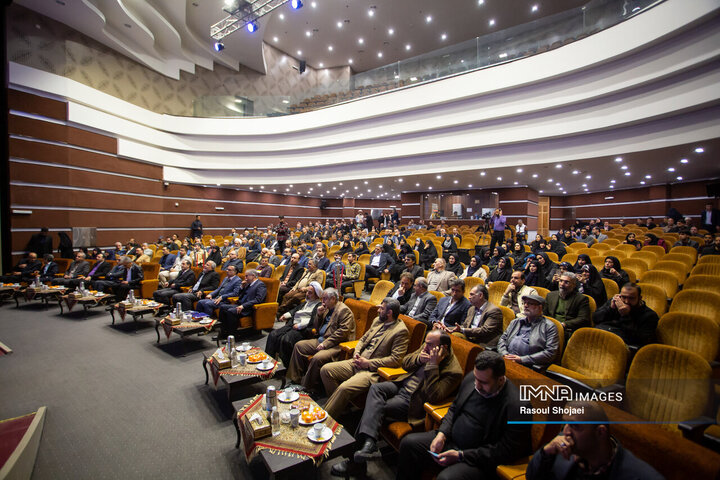 مراسم تکریم و معارفه رئیس دانشگاه اصفهان