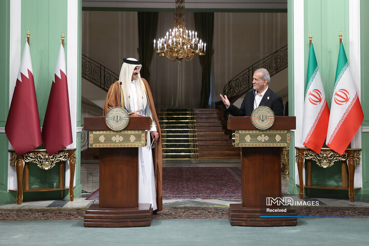 نشست هیئت های عالی‌رتبه ایران و قطر