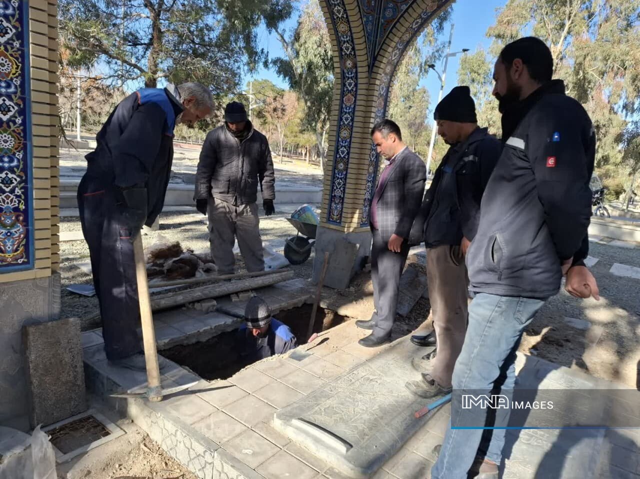 مزار آیتالله مستجابی در حال آمادهسازی است