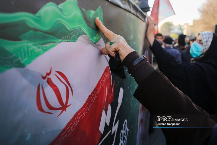 مراسم تشییع آیت‌الله مستجابی