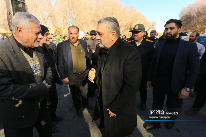 مراسم تشییع آیت‌الله مستجابی