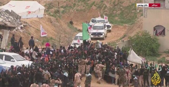 صلیب سرخ جسد ۴ اسیر اسرائیلی را تحویل گرفت