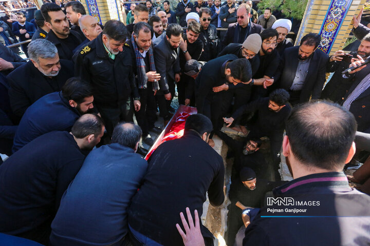 مراسم تشییع آیت‌الله مستجابی