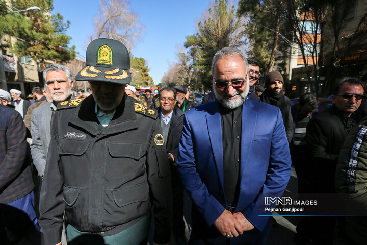 مراسم تشییع آیت‌الله مستجابی