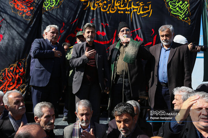 مراسم تشییع آیت‌الله مستجابی