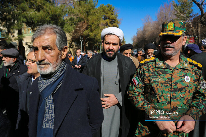 مراسم تشییع آیت‌الله مستجابی