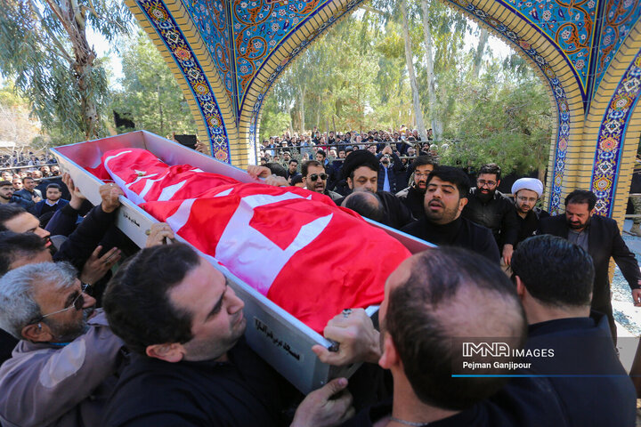 مراسم تشییع آیت‌الله مستجابی