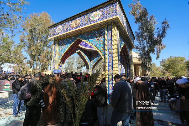 مراسم تشییع آیت‌الله مستجابی