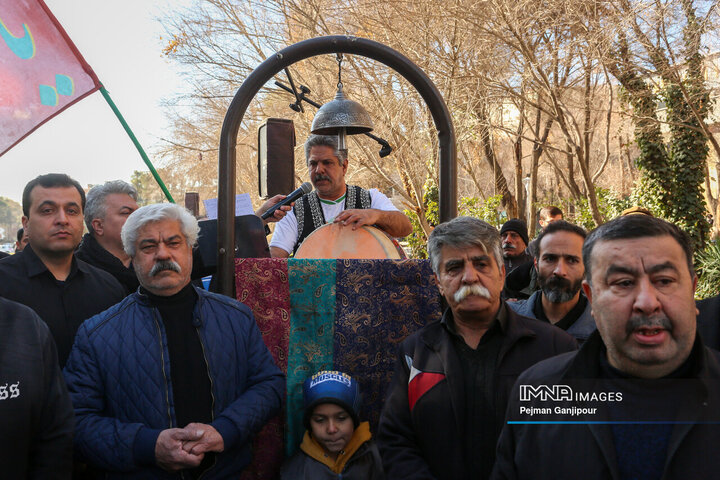 مراسم تشییع آیت‌الله مستجابی