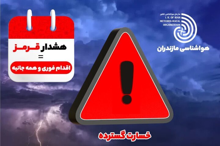 پیش‌بینی جاری شدن رواناب محلی و سیلاب در رودخانه‌های مازندران