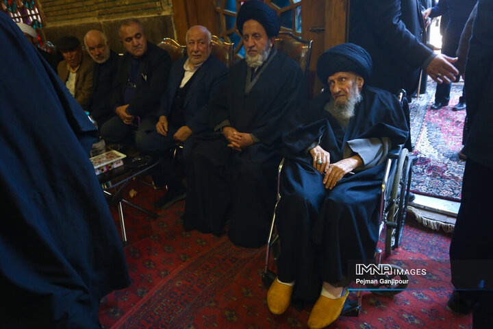 مجلس ترحیم آیت‌الله سید مرتضی مستجاب‌الدعواتی