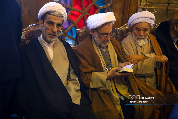 مجلس ترحیم آیت‌الله سید مرتضی مستجاب‌الدعواتی