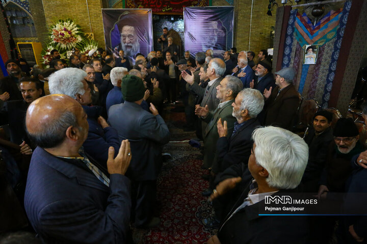 مجلس ترحیم آیت‌الله سید مرتضی مستجاب‌الدعواتی