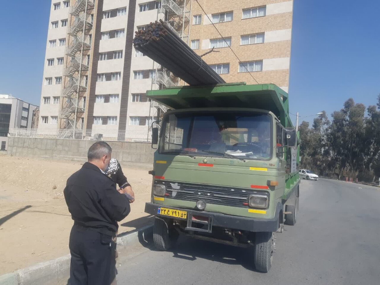 نظارت دائمی اکیپهای گشت و بازرسی سازمان حملونقل بار شهرداری اصفهان