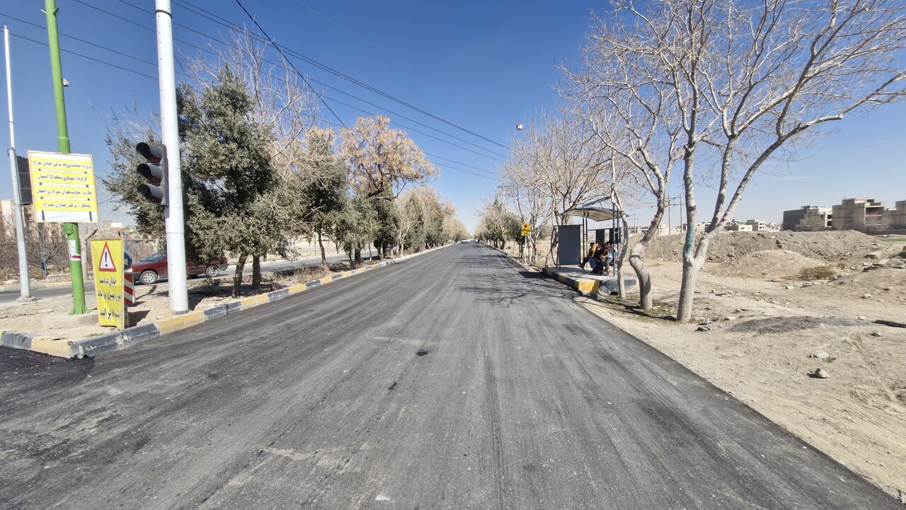 تسریع در بهسازی و ساماندهی خیابان معراج؛ پروژهای پنجماهه که طی ۳ ماه تکمیل شد