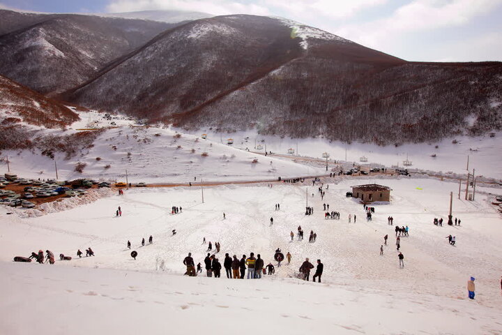 بام خلخال، میزبان تندیس‌های برفی جشنواره زمستانی