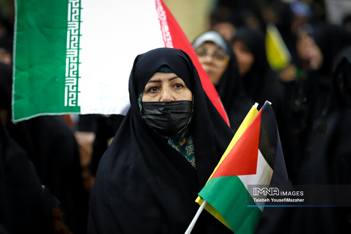 اجتماع مردمی «لبیک یا نصرالله» در همدان