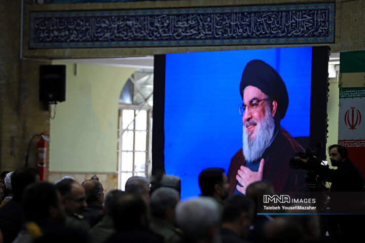 اجتماع مردمی «لبیک یا نصرالله» در همدان