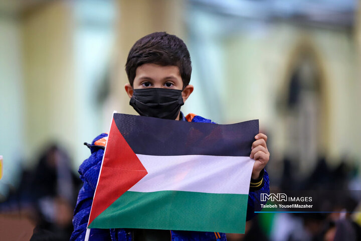 اجتماع مردمی «لبیک یا نصرالله» در همدان