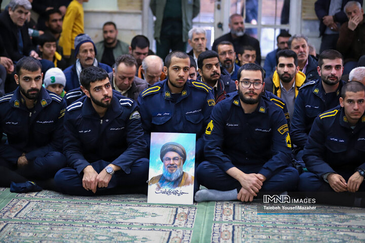 اجتماع مردمی «لبیک یا نصرالله» در همدان