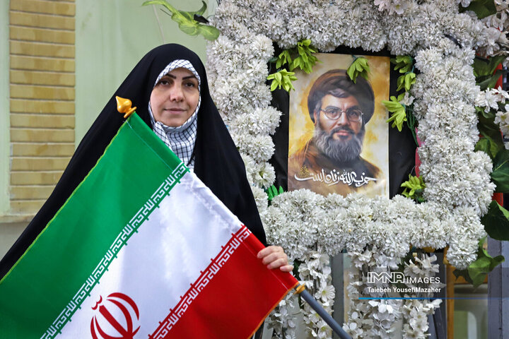 اجتماع مردمی «لبیک یا نصرالله» در همدان