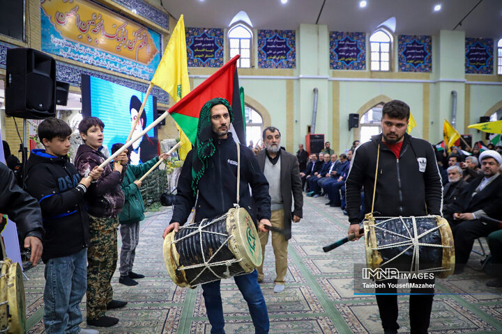 اجتماع مردمی «لبیک یا نصرالله» در همدان