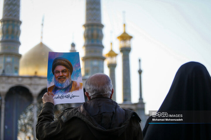 اجتماع مردمی «لبیک یا نصرالله» در قم