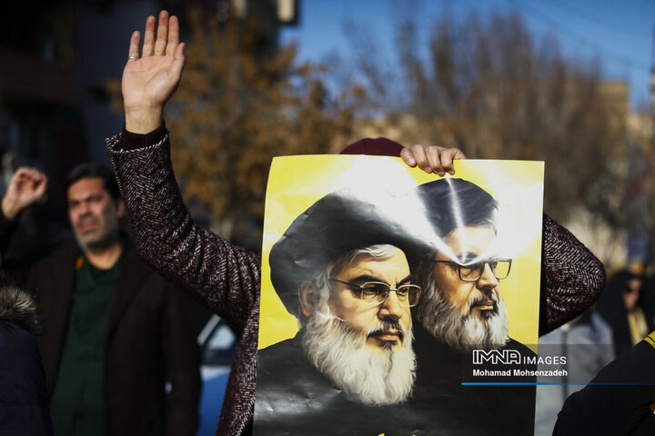 اجتماع مردمی «لبیک یا نصرالله» در قم