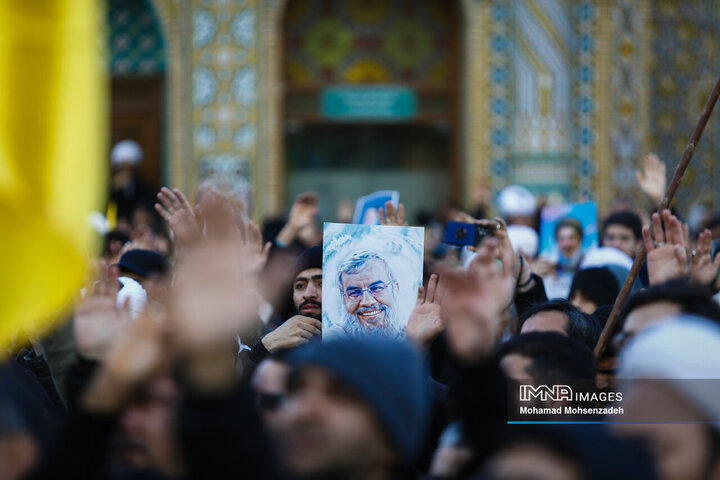 اجتماع مردمی «لبیک یا نصرالله» در قم