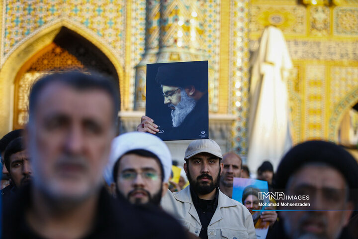 اجتماع مردمی «لبیک یا نصرالله» در قم