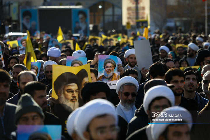 اجتماع مردمی «لبیک یا نصرالله» در قم
