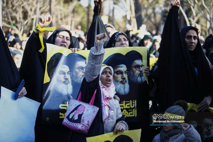 اجتماع مردمی «لبیک یا نصرالله» در قم