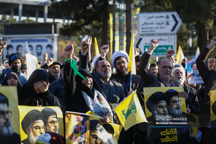 اجتماع مردمی «لبیک یا نصرالله» در قم