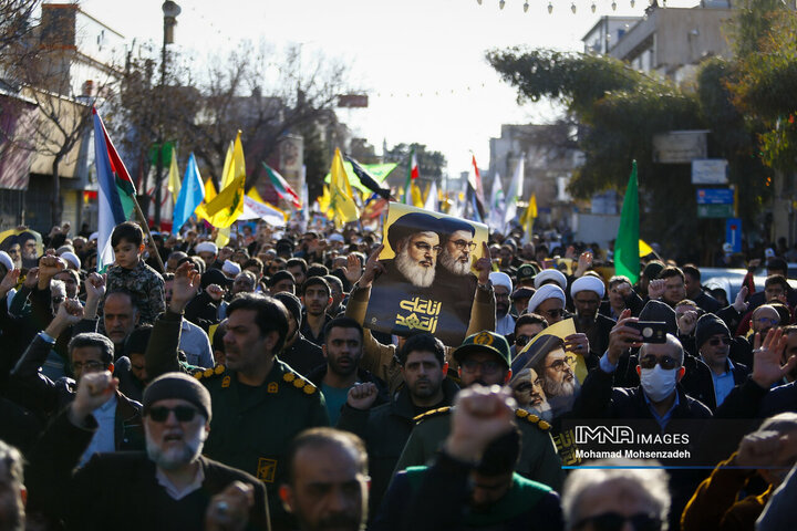 اجتماع مردمی «لبیک یا نصرالله» در قم
