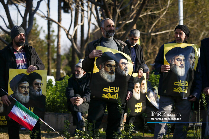 اجتماع مردمی «لبیک یا نصرالله» در قم