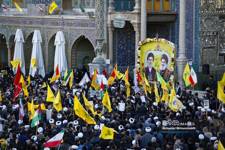 اجتماع مردمی «لبیک یا نصرالله» در قم