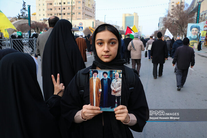 اجتماع مردمی «لبیک یا نصرالله» در مشهد