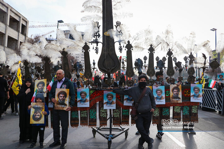 اجتماع مردمی «لبیک یا نصرالله» در مشهد