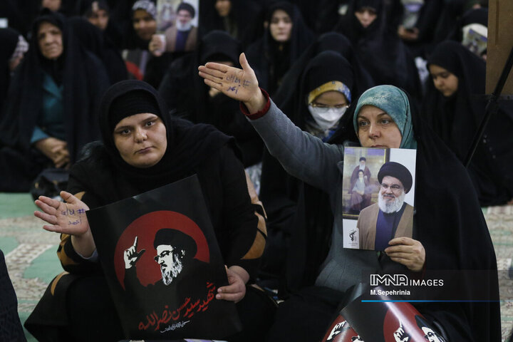 اجتماع مردمی «لبیک یا نصرالله» در تبریز