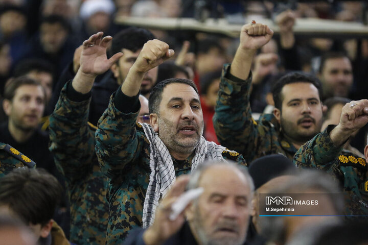 اجتماع مردمی «لبیک یا نصرالله» در تبریز