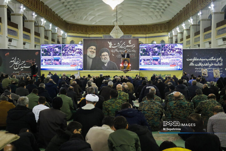 اجتماع مردمی «لبیک یا نصرالله» در تبریز