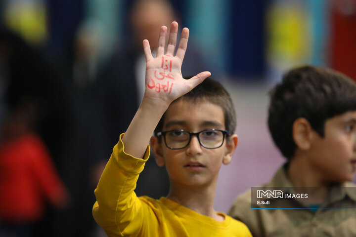 اجتماع مردمی «لبیک یا نصرالله» در اراک