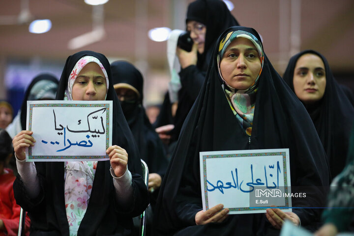 اجتماع مردمی «لبیک یا نصرالله» در اراک