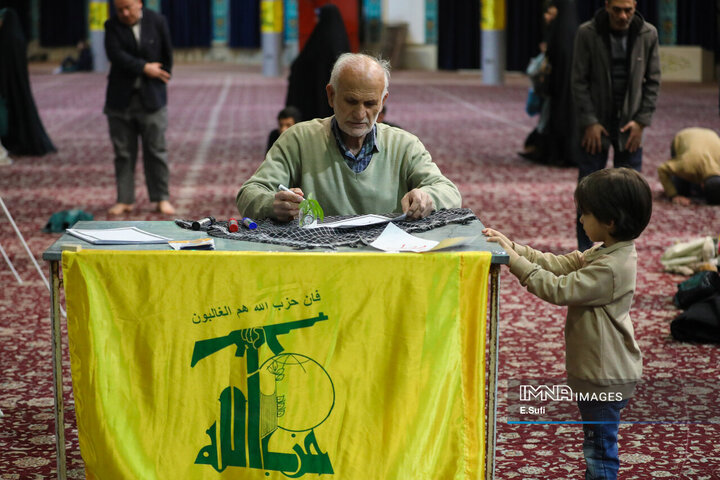 اجتماع مردمی «لبیک یا نصرالله» در اراک