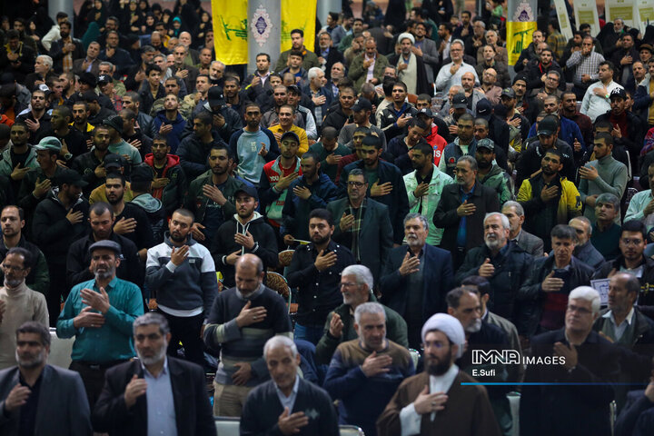 اجتماع مردمی «لبیک یا نصرالله» در اراک