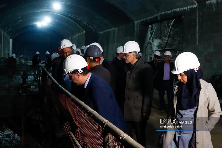 بازدید مدیرکل و معاونین صدا و سیمای مرکز اصفهان از پروژه‌های شاخص شهرداری