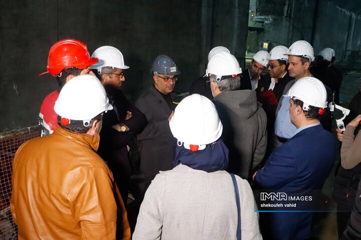 بازدید مدیرکل و معاونین صدا و سیمای مرکز اصفهان از پروژه‌های شاخص شهرداری