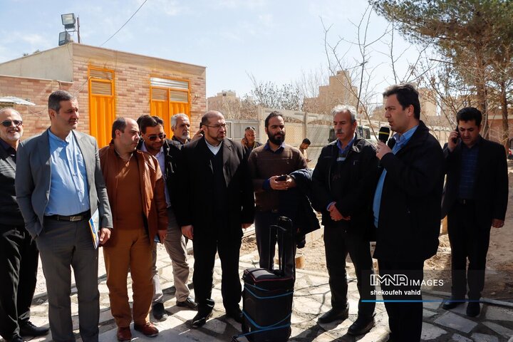بازدید مدیرکل و معاونین صدا و سیمای مرکز اصفهان از پروژه‌های شاخص شهرداری