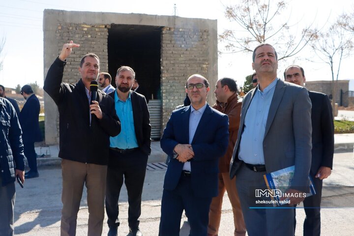 بازدید مدیرکل و معاونین صدا و سیمای مرکز اصفهان از پروژه‌های شاخص شهرداری